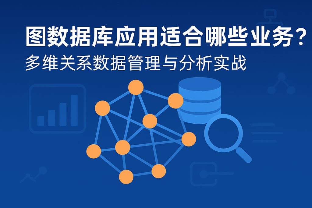 图数据库应用适合哪些业务？多维关系数据管理与分析实战