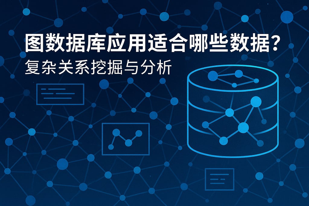 图数据库应用适合哪些数据？复杂关系挖掘与分析