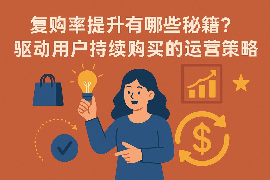 复购率提升有哪些秘籍？驱动用户持续购买的运营策略