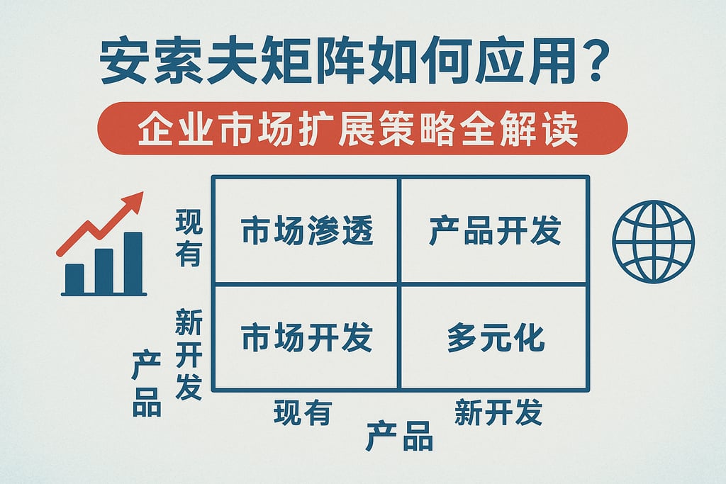 安索夫矩阵如何应用？企业市场扩展策略全解读