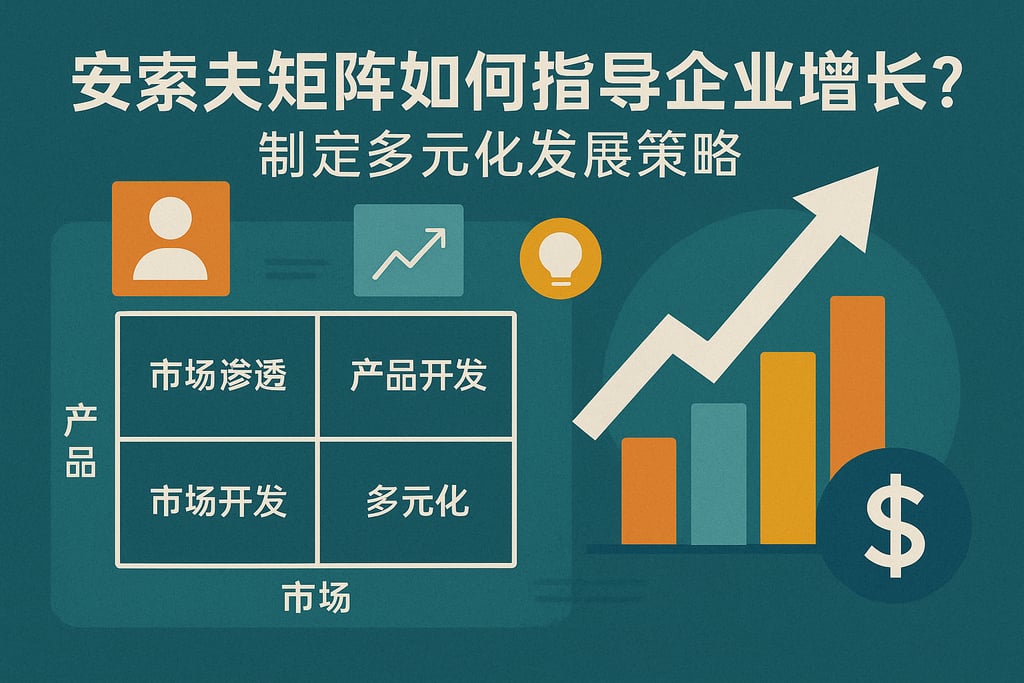 安索夫矩阵如何指导企业增长？制定多元化发展策略