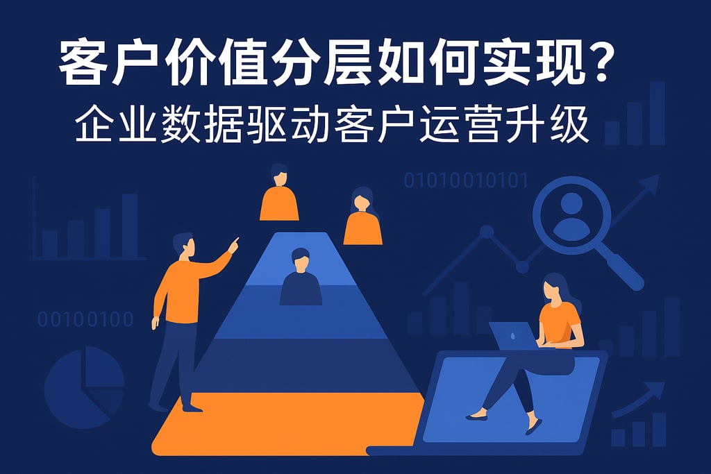 客户价值分层如何实现？企业数据驱动客户运营升级