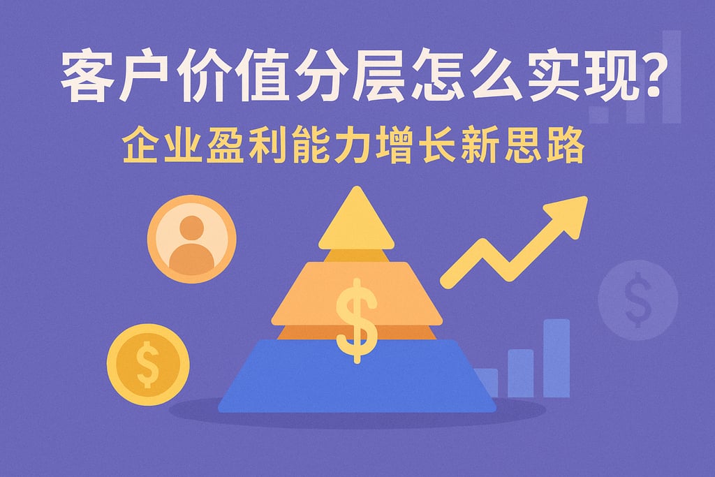 客户价值分层怎么实现？企业盈利能力增长新思路