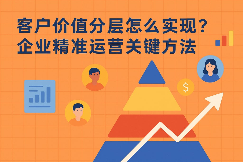 客户价值分层怎么实现？企业精准运营关键方法