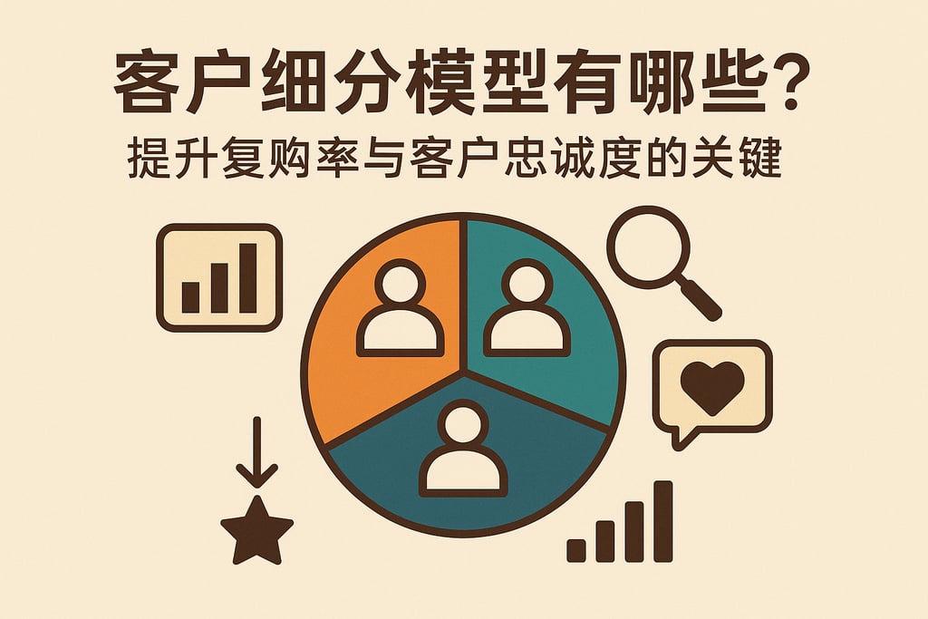 客户细分模型有哪些？提升复购率与客户忠诚度的关键