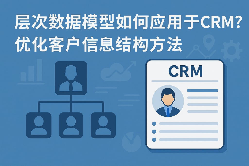 层次数据模型如何应用于CRM？优化客户信息结构方法