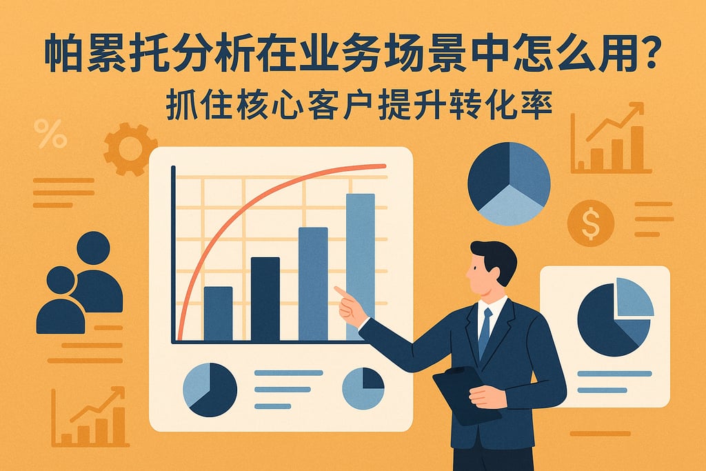 帕累托分析在业务场景中怎么用？抓住核心客户提升转化率