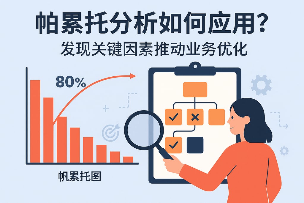 帕累托分析如何应用？发现关键因素推动业务优化