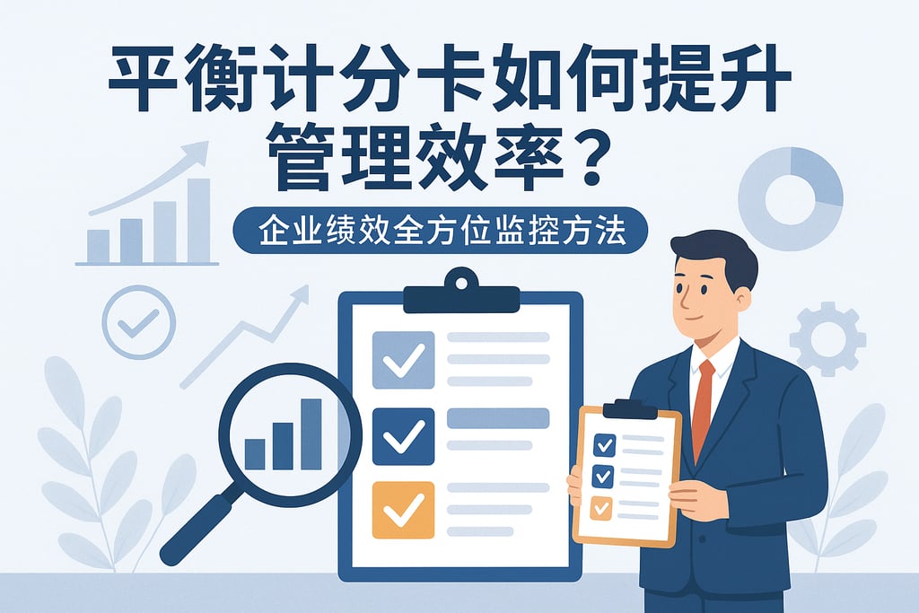平衡计分卡如何提升管理效率？企业绩效全方位监控方法