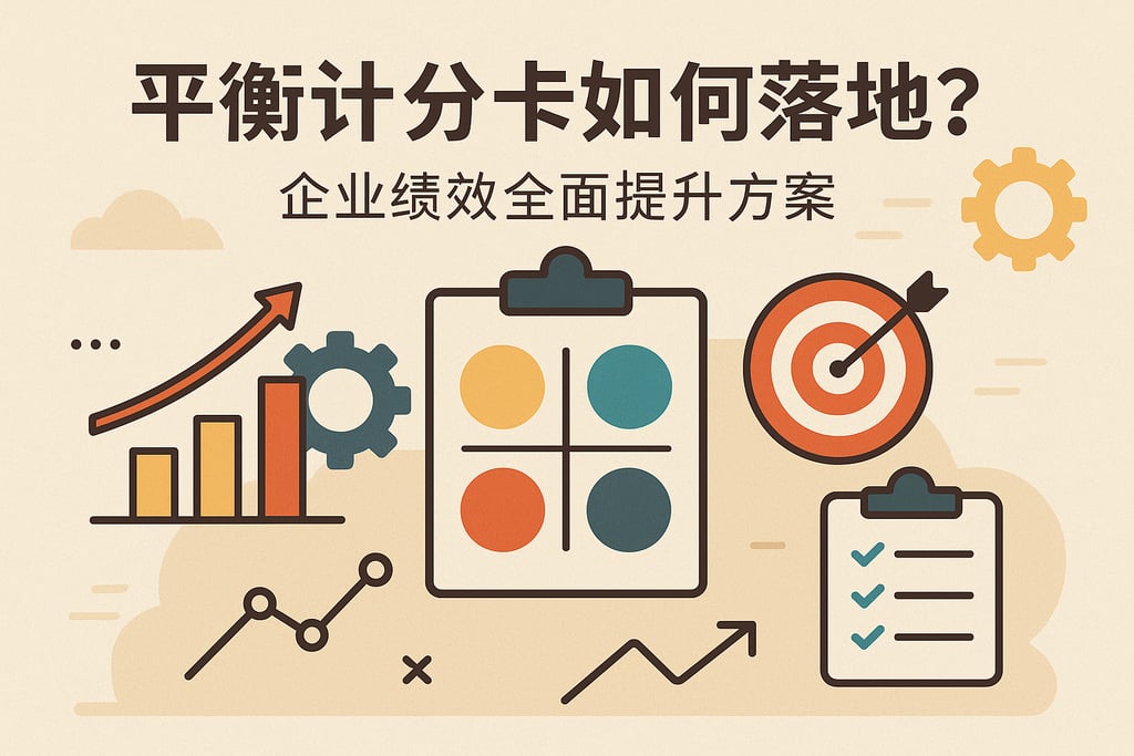 平衡计分卡如何落地？企业绩效全面提升方案