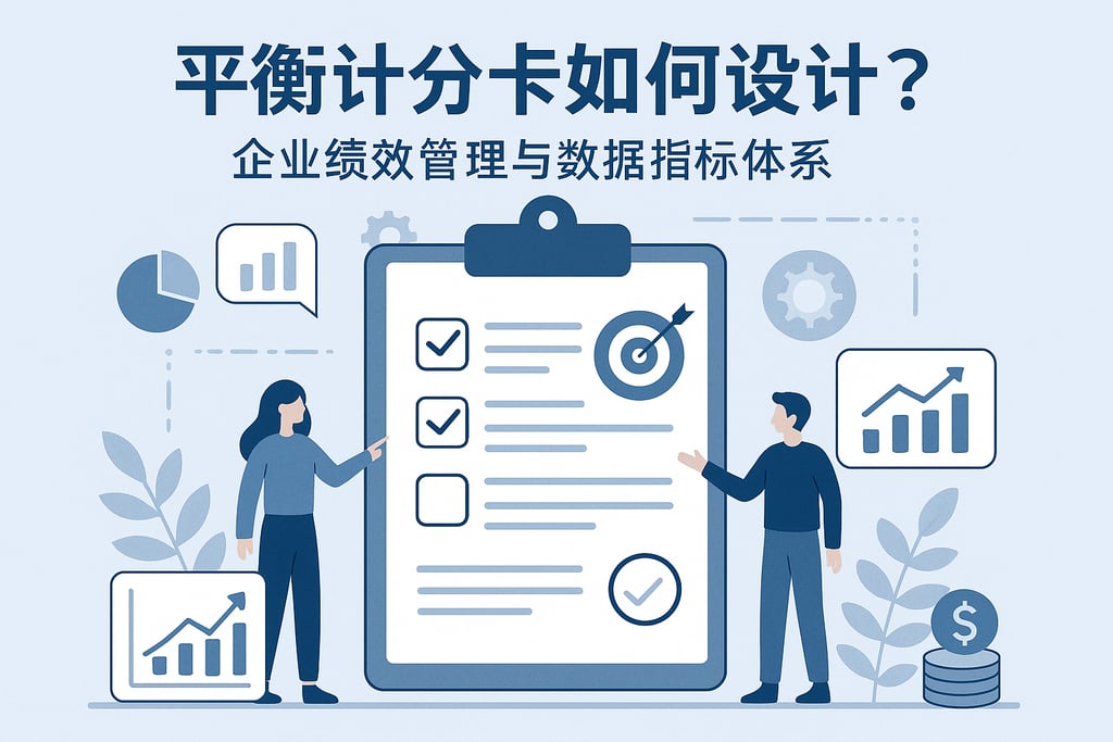 平衡计分卡如何设计？企业绩效管理与数据指标体系