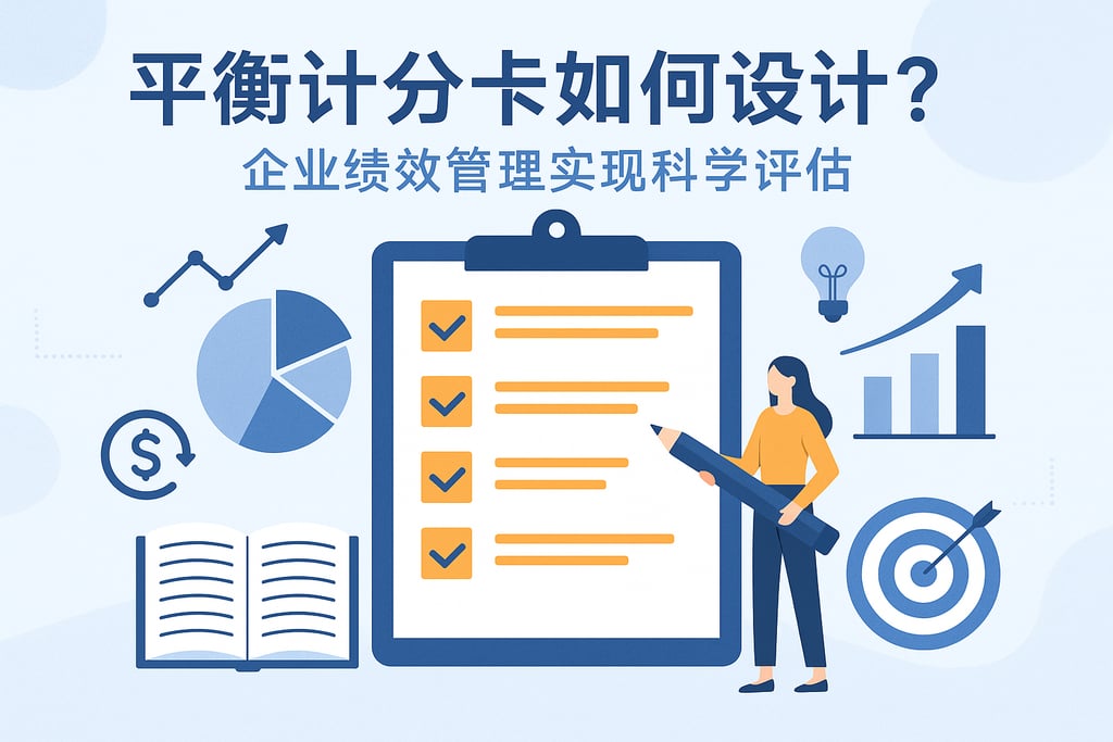 平衡计分卡如何设计？企业绩效管理实现科学评估