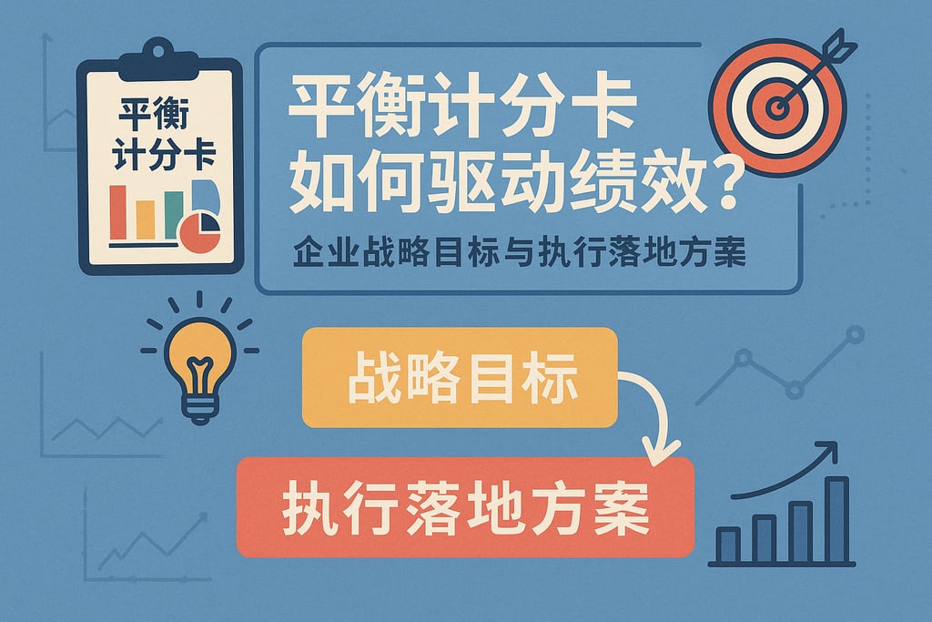 平衡计分卡如何驱动绩效？企业战略目标与执行落地方案