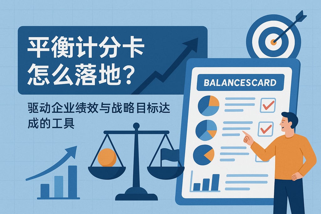 平衡计分卡怎么落地？驱动企业绩效与战略目标达成的工具