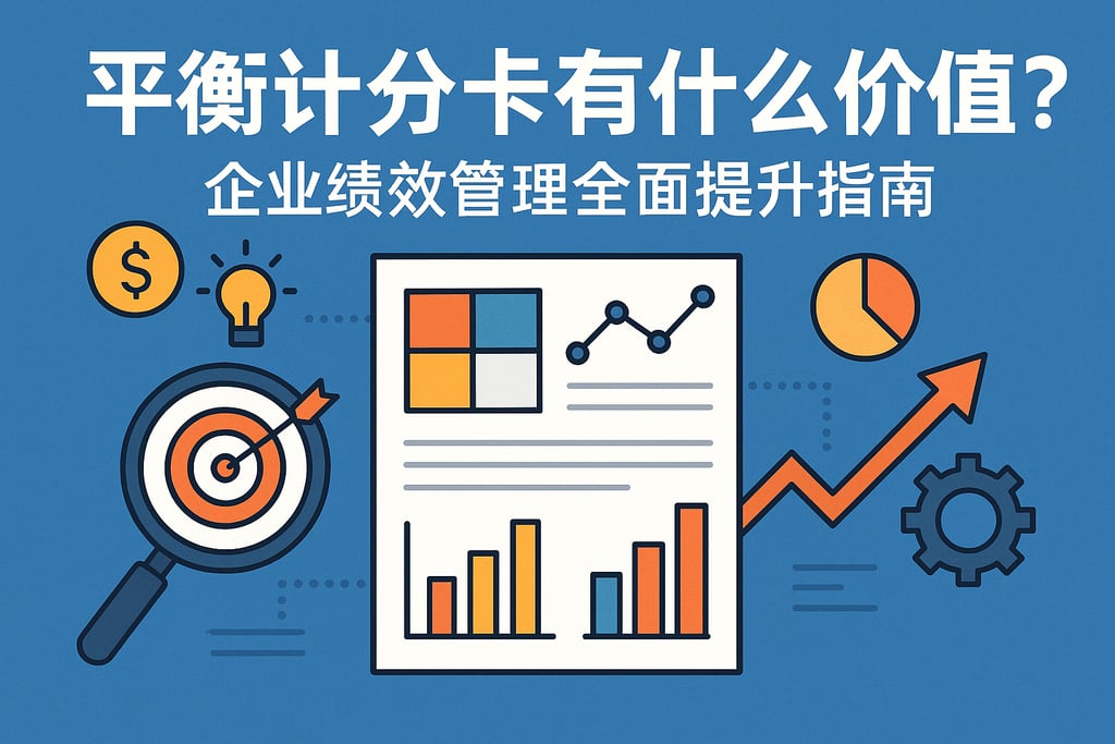 平衡计分卡有什么价值？企业绩效管理全面提升指南