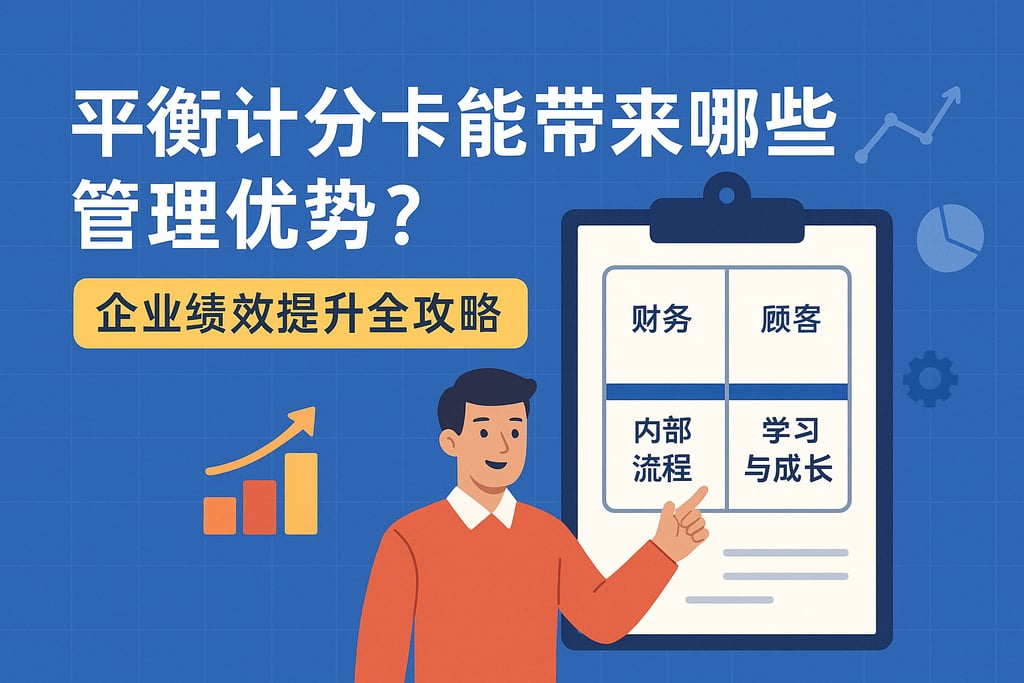 平衡计分卡能带来哪些管理优势？企业绩效提升全攻略