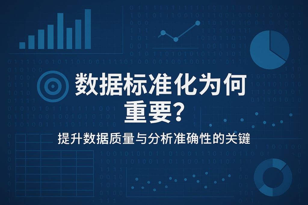 数据标准化为何重要？提升数据质量与分析准确性的关键