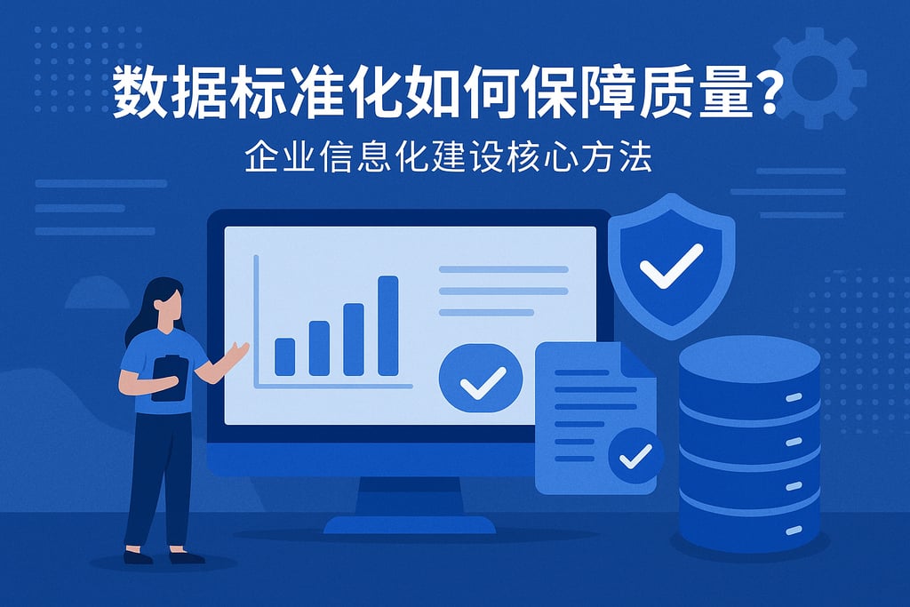 数据标准化如何保障质量？企业信息化建设核心方法