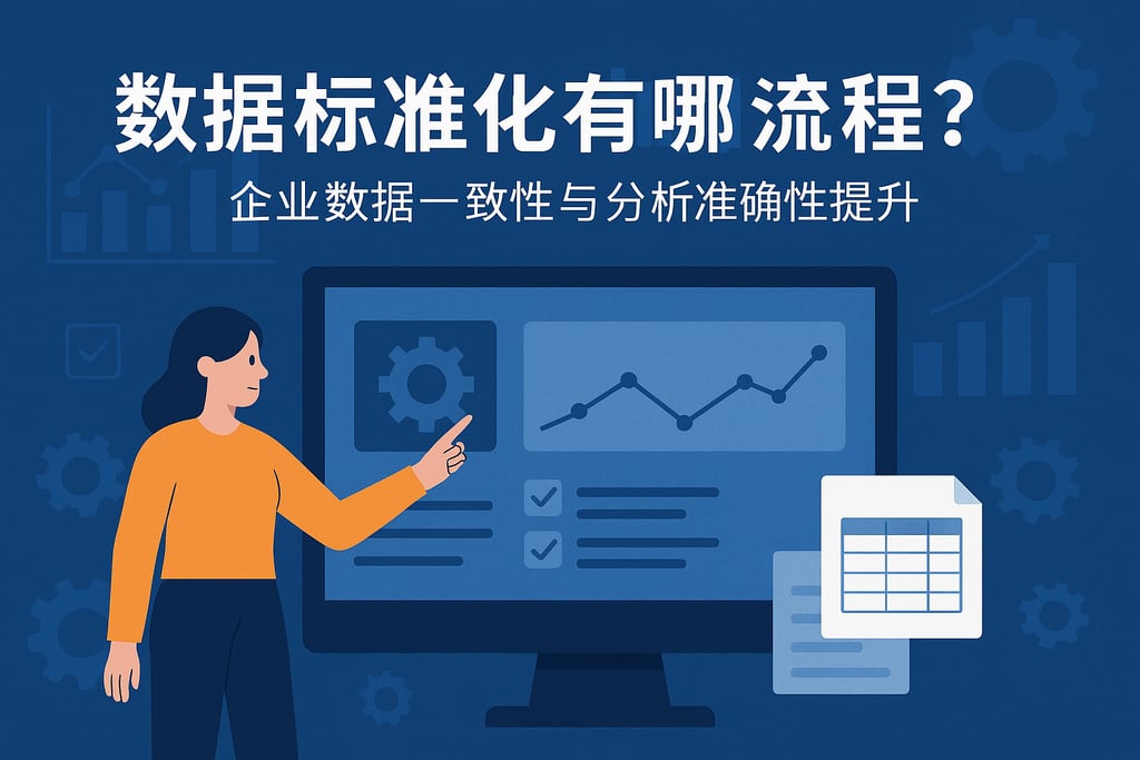 数据标准化有哪些流程？企业数据一致性与分析准确性提升