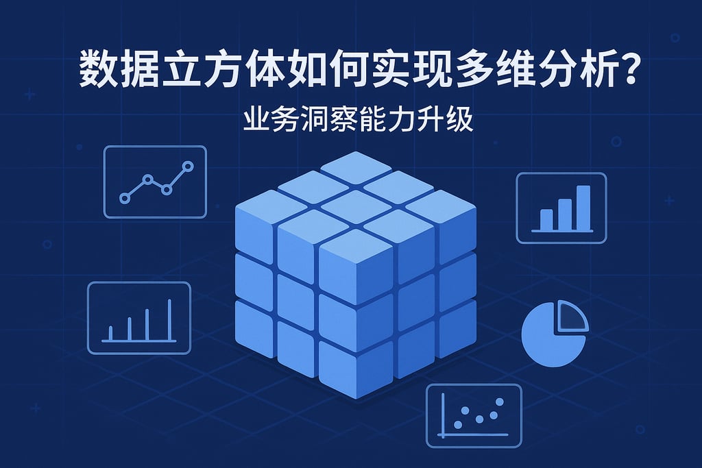 数据立方体如何实现多维分析？业务洞察能力升级