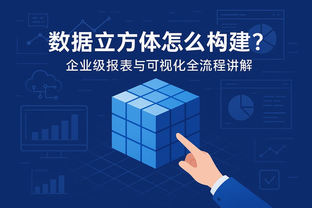 数据立方体怎么构建？企业级报表与可视化全流程讲解