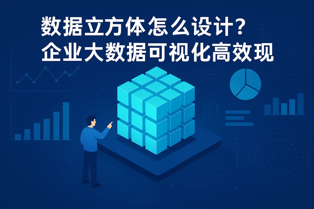 数据立方体怎么设计？企业大数据可视化高效实现
