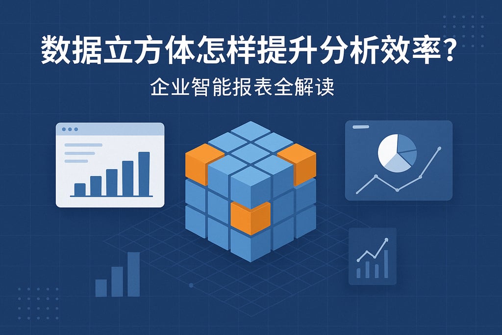 数据立方体怎样提升分析效率？企业智能报表全解读