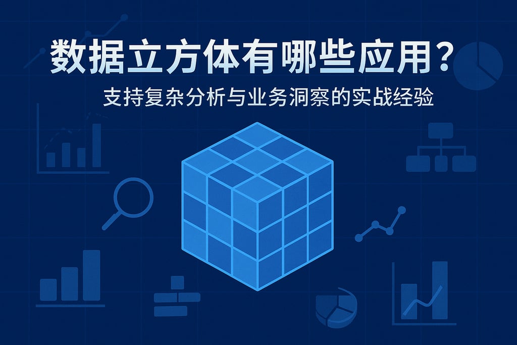 数据立方体有哪些应用？支持复杂分析与业务洞察的实战经验