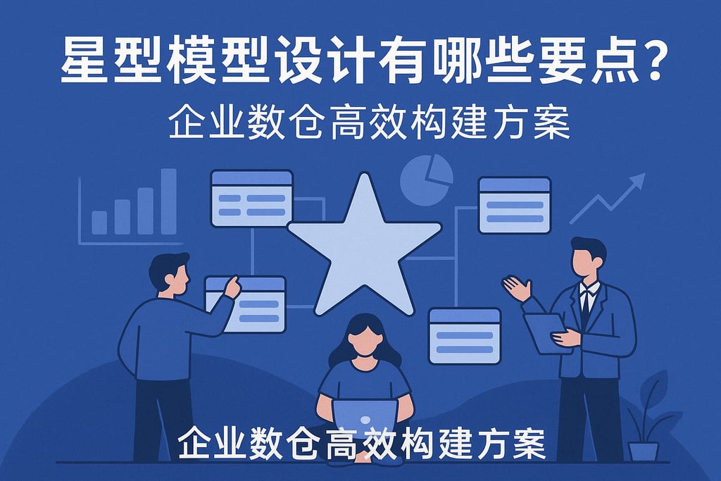 星型模型设计有哪些要点？企业数据仓库高效构建方案