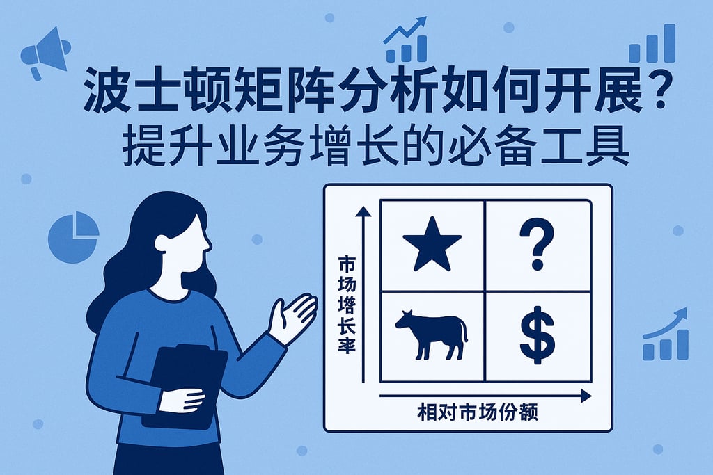 波士顿矩阵分析如何开展？提升业务增长的必备工具