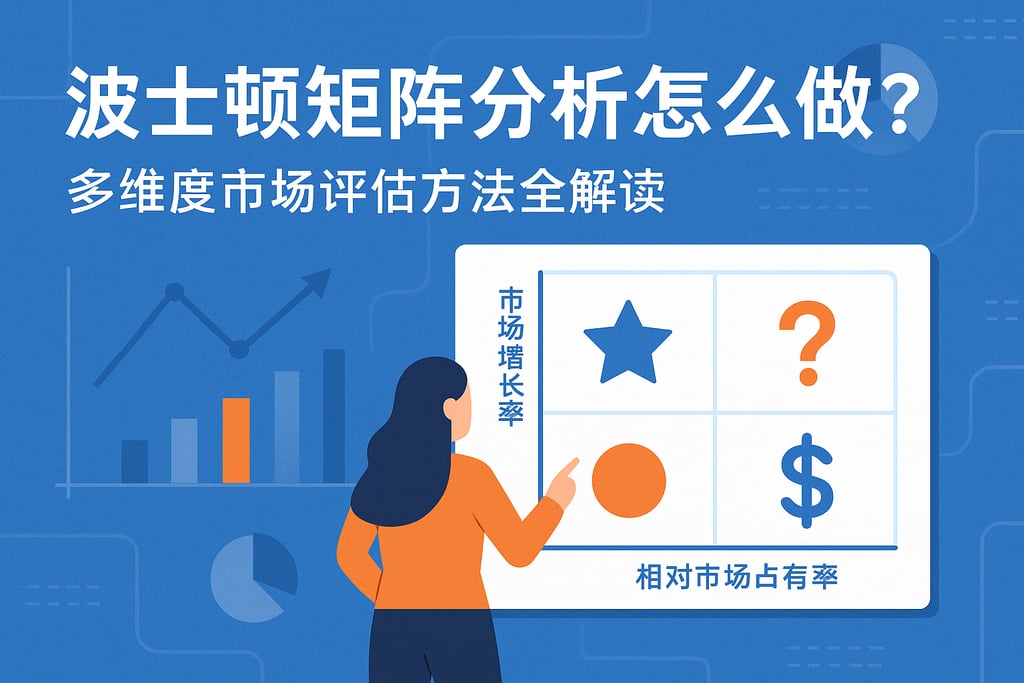 波士顿矩阵分析怎么做？多维度市场评估方法全解读