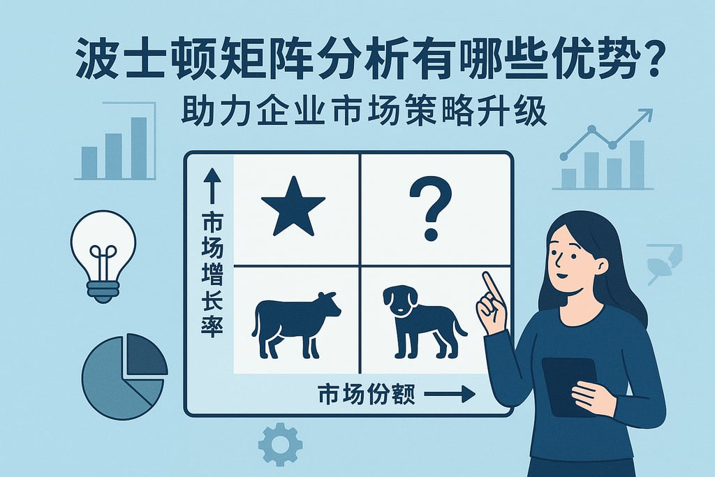 波士顿矩阵分析有哪些优势？助力企业市场策略升级