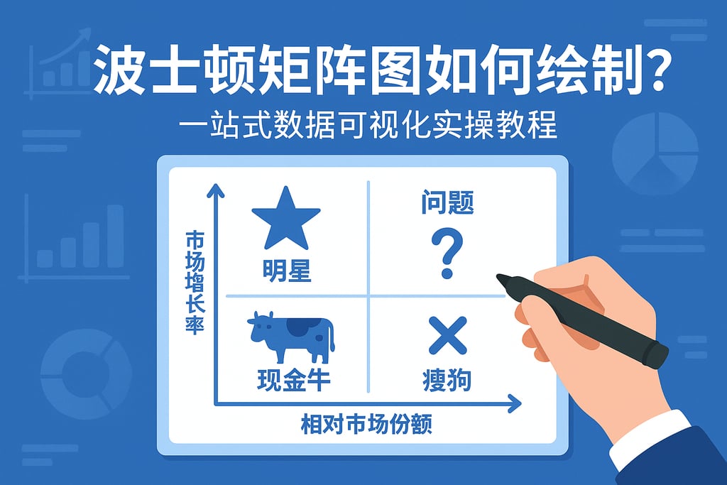 波士顿矩阵图如何绘制？一站式数据可视化实操教程