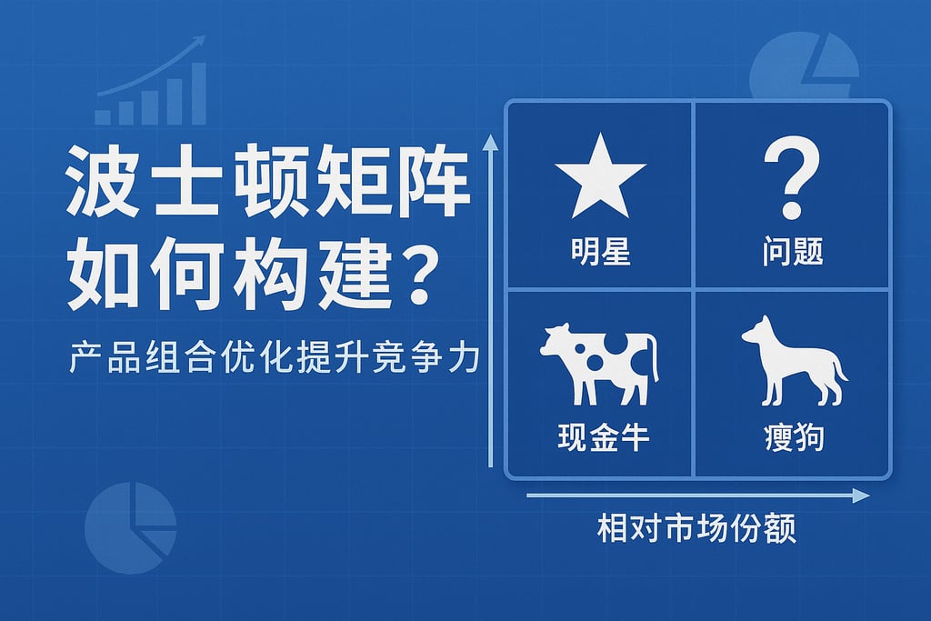 波士顿矩阵如何构建？产品组合优化提升竞争力