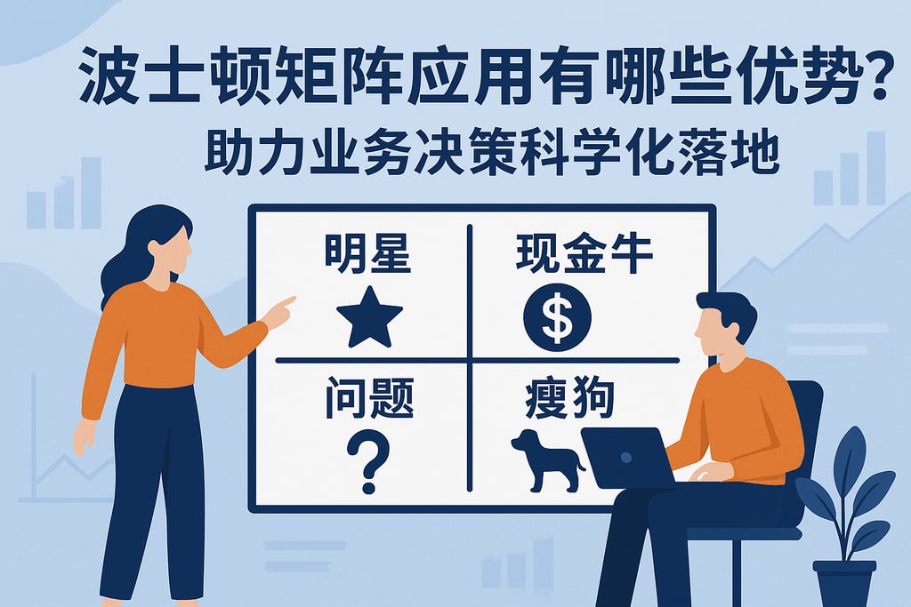 波士顿矩阵应用有哪些优势？助力业务决策科学化落地