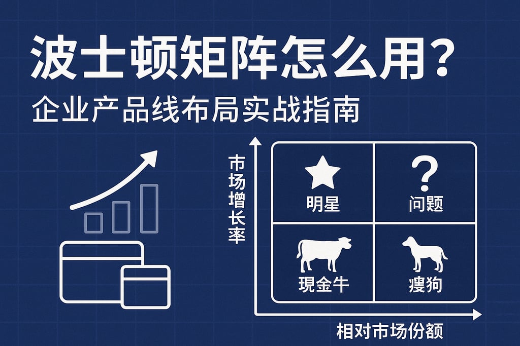 波士顿矩阵怎么用？企业产品线布局实战指南