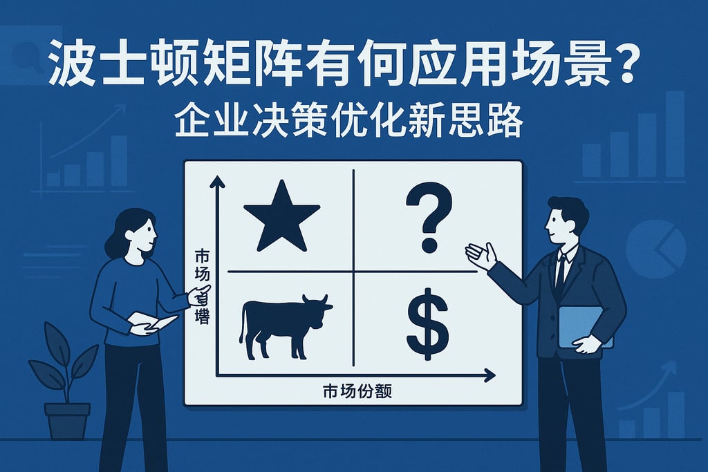 波士顿矩阵有何应用场景？企业决策优化新思路