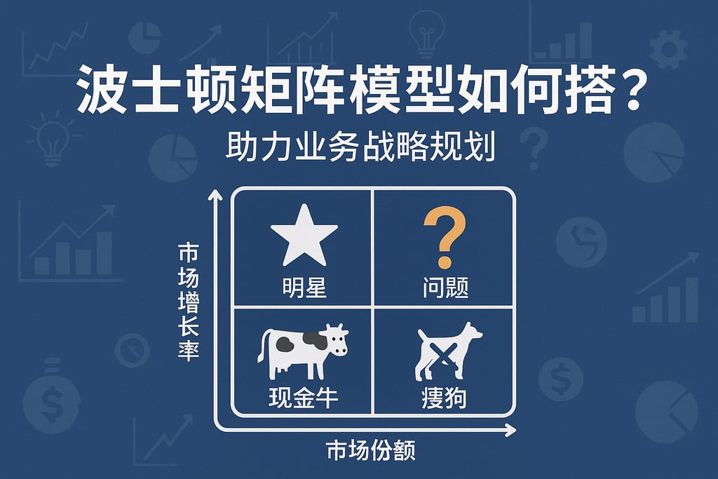 波士顿矩阵模型如何搭建？助力业务战略规划