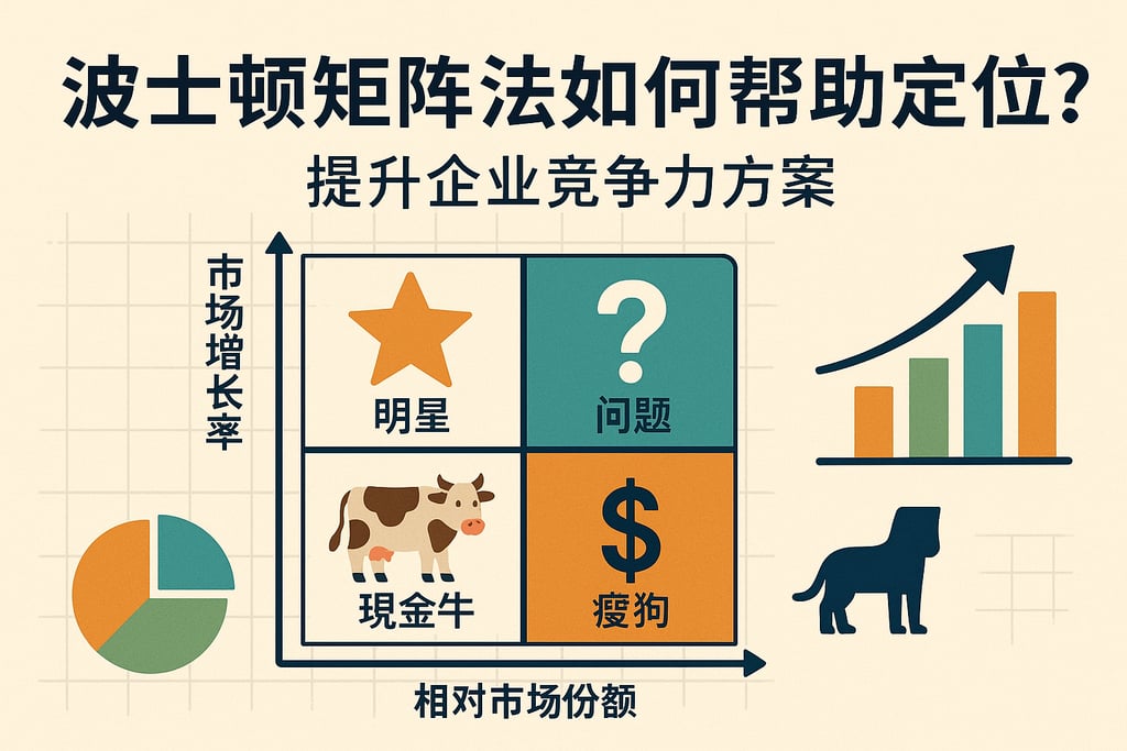 波士顿矩阵法如何帮助市场定位？提升企业竞争力方案