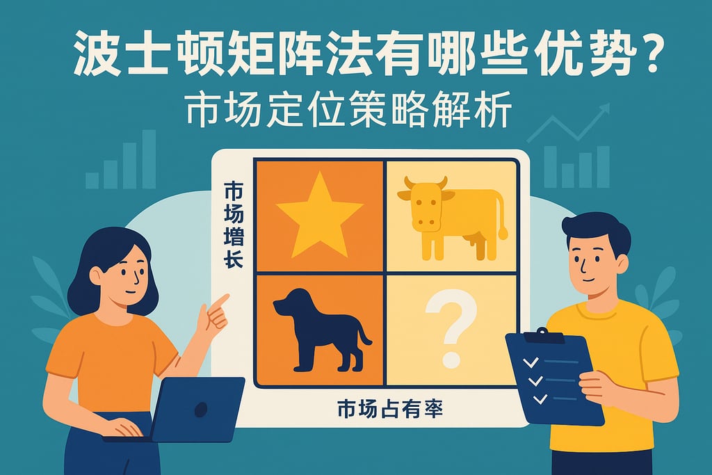 波士顿矩阵法有哪些优势？市场定位策略解析