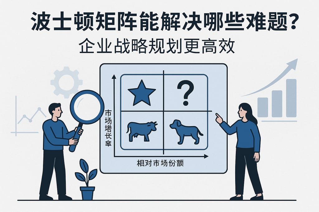 波斯顿矩阵能解决哪些难题？企业战略规划更高效