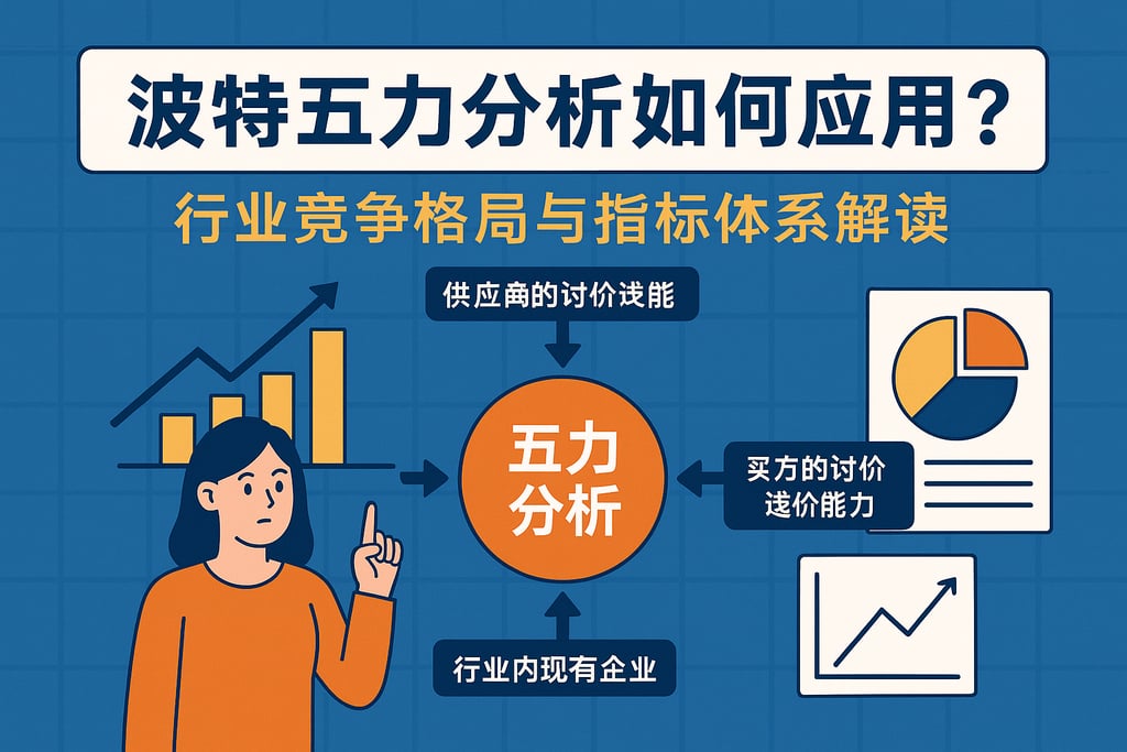波特五力分析如何应用？行业竞争格局与指标体系解读