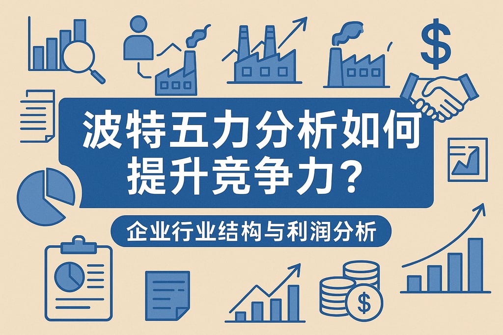 波特五力分析如何提升竞争力？企业行业结构与利润分析