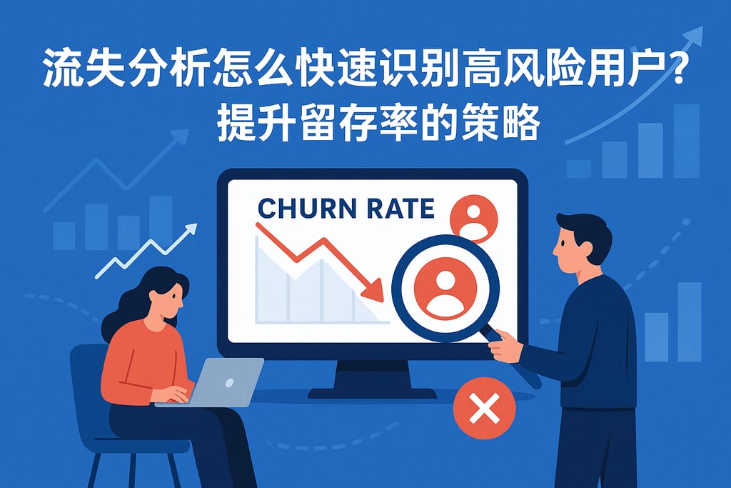 流失分析怎么快速识别高风险用户？提升留存率的策略