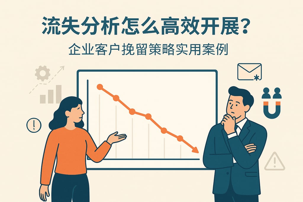 流失分析怎么高效开展？企业客户挽留策略实用案例