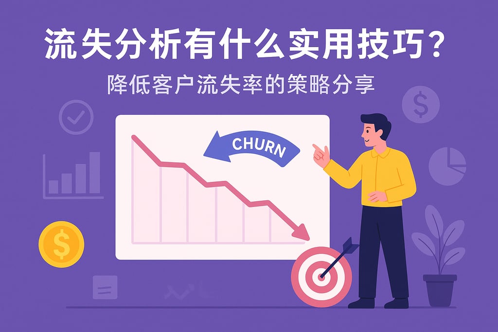 流失分析有什么实用技巧？降低客户流失率的策略分享