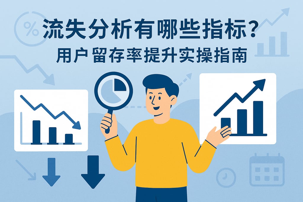 流失分析有哪些指标？用户留存率提升实操指南