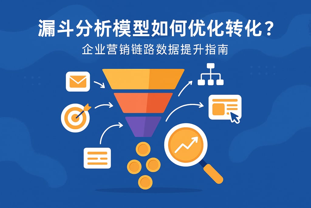 漏斗分析模型如何优化转化？企业营销链路数据提升指南