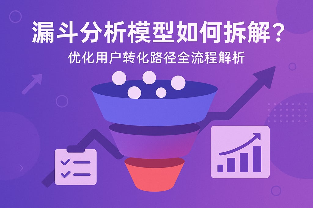 漏斗分析模型如何拆解？优化用户转化路径全流程解析
