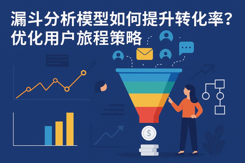漏斗分析模型如何提升转化率？优化用户旅程策略
